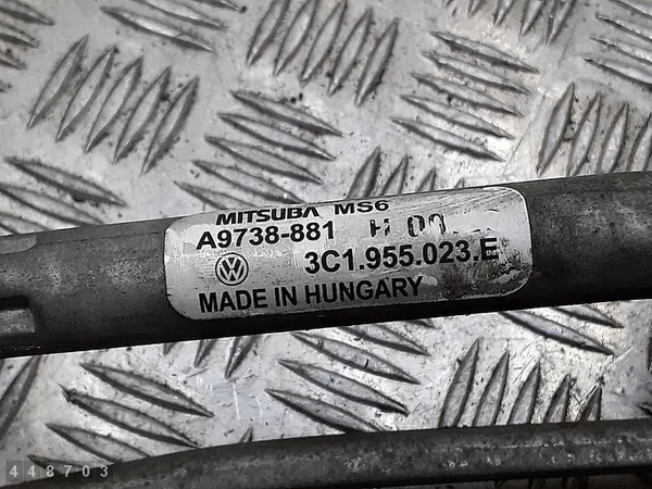 VW Passat -sateenpuhdistinmekanismi 2007 3c1955419a image 7