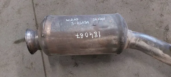 S KLASA Diesel Frontschalldämpfer Auspuff - Gebrauchter Zustand image 3