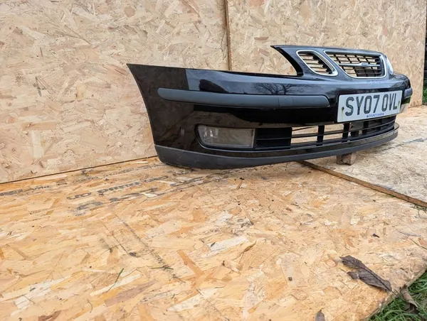 Saab 9-3 II Modanatura Paraurti Anteriore 02-07 image 2