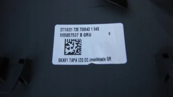Capot de rétroviseur gauche OEM 565857537D Skoda Kodiaq image 6