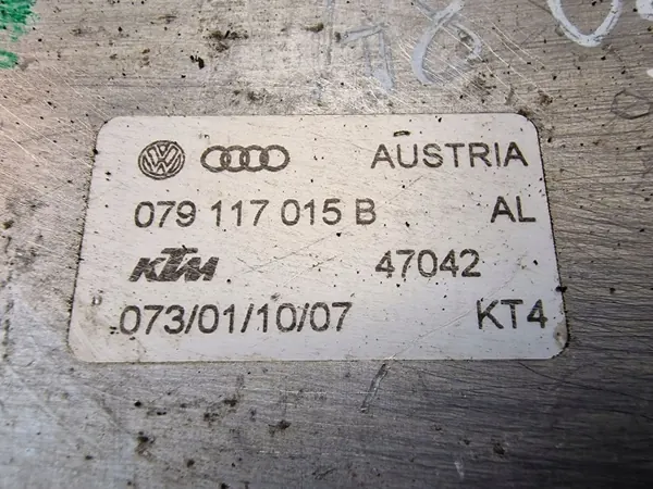 Enfriador de aceite usado OEM 079117015B para Audi A8 D3 image 3