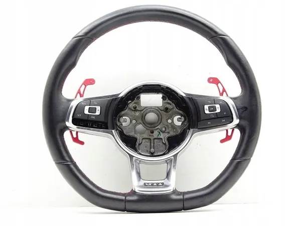 Gebrauchtes Lederlenkrad VW Polo V 6C GTI 6C0419091Q image 2