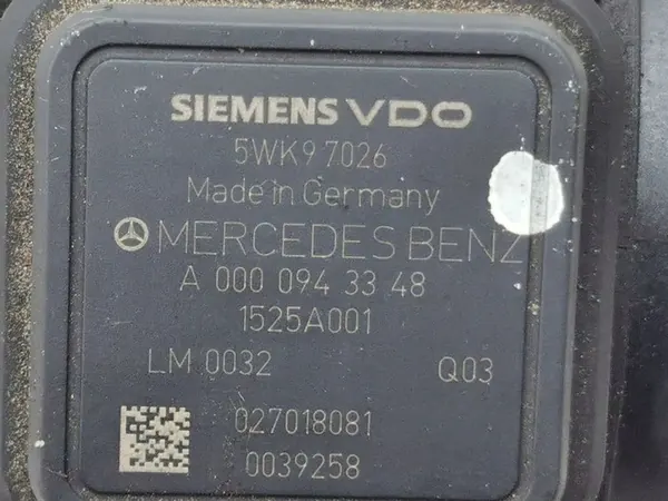 MAF-sensor Mercedes-Benz B W245 2006 A0000943348 image 7