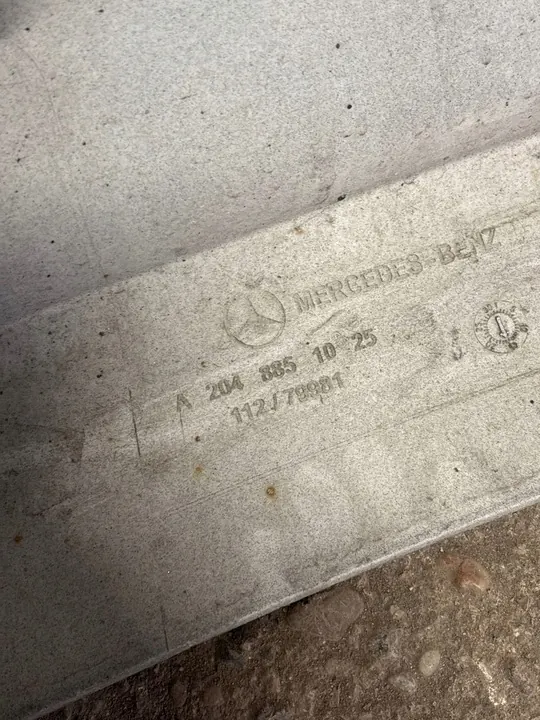 Parachoques trasero Mercedes-Benz C W204 2008 A2048851025 image 5