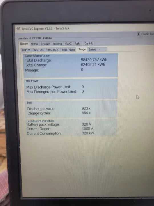 Batterie de traction TESLA S85 85 kWh Pièce OEM image 3
