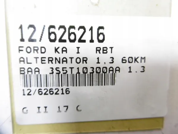 FORD KA I RBT Generaattori image 7