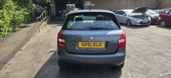 Heckwischermotor Skoda Fabia 2 Facelift 2011 image 3