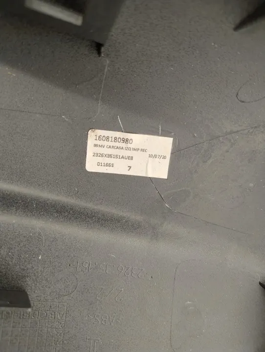 CITROEN BERLINGO IV PARTNER Vasemman Peilin Kotelo image 3