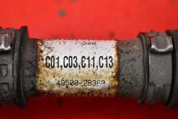 Vänster framaxel Hyundai Santa Fe 2 49500-2B360 image 6