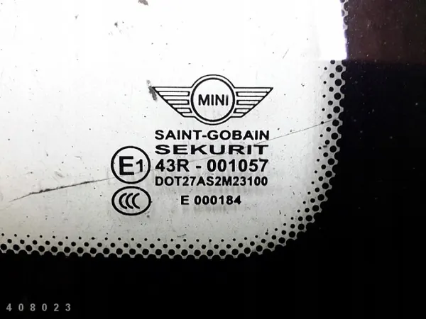 MINI Kvartsfönster OEM e143r001057 - Begagnad image 3