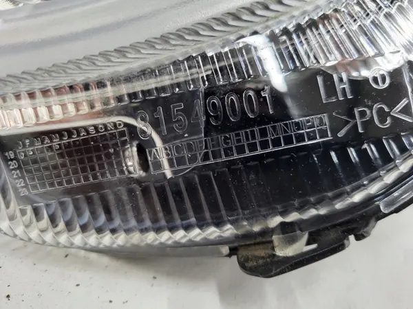 Fiat 500 Halogen DRL Vänster Fram OEM 81549001 image 4