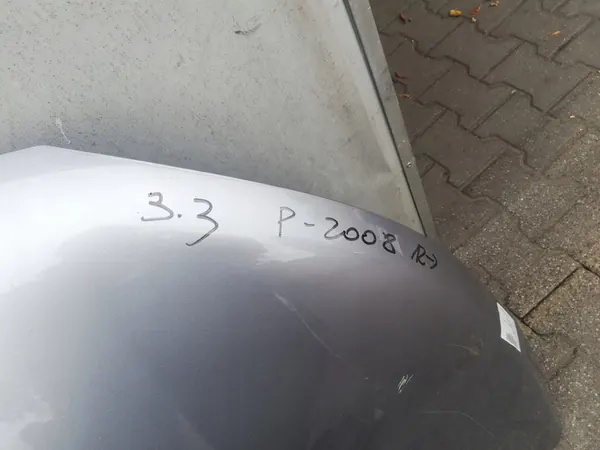 Motorhuv Peugeot 2008 2013-2016 image 6