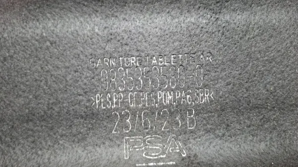 Kofferbakplank OEM S25071627 voor Peugeot 308 III T10 HB image 3