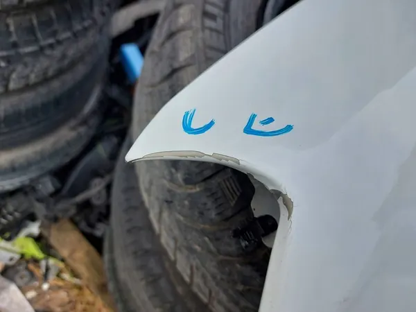 Vänster Framskärm Dacia Lodgy Dokker image 4