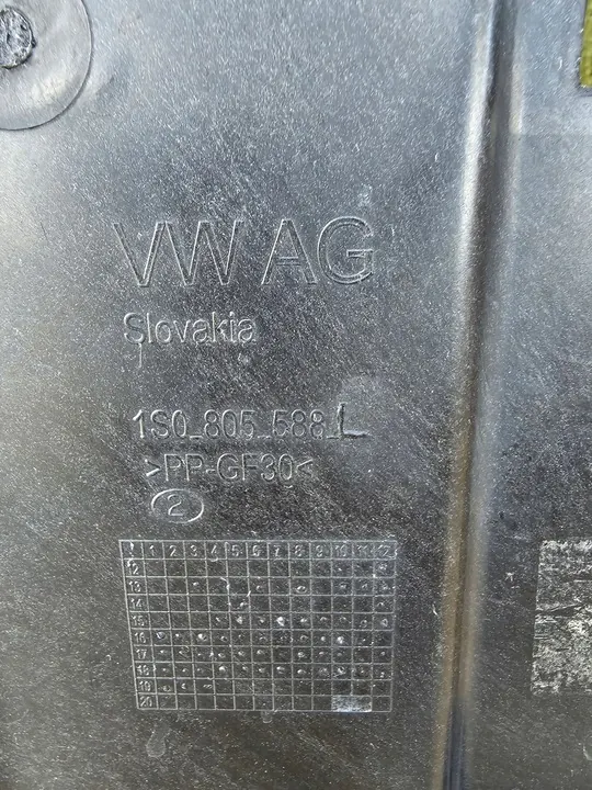 Vahvistustanko VW Up Seat Mi Citigo OEM 1S0805588L image 3