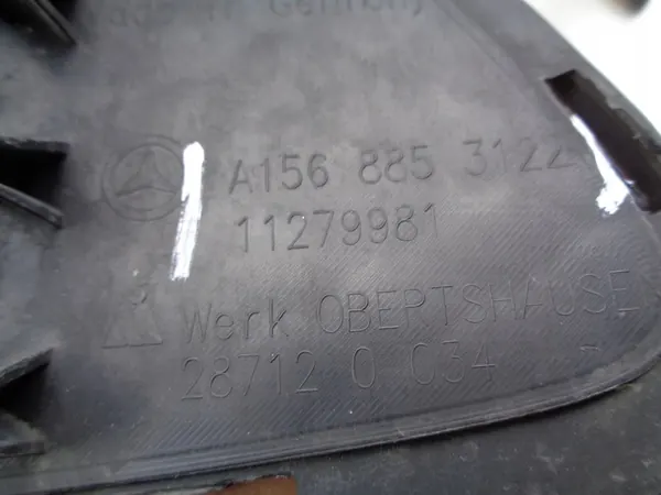 Rejilla de parachoques Mercedes GLA W156 13-16 A1568853122 image 4