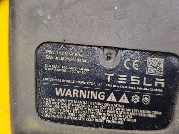 Tesla Model 3 laadkabel OEM 1121254 00 E image 5