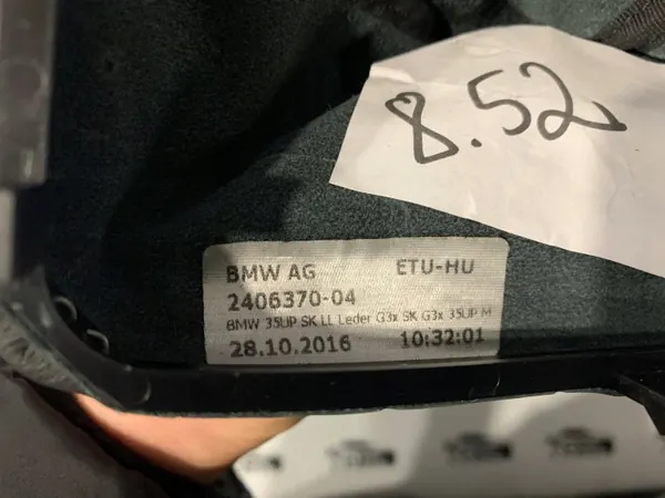 Pomo de palanca OEM 2406370 para BMW 5 G30 G31 image 8