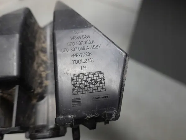 SEAT LEON III Deslizamento de montagem do para-choque esquerdo OEM image 4