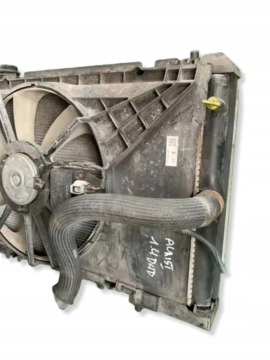 Chłodnice komplet wentylator Toyota Auris I 1.4 D4D diesel WWA image 5