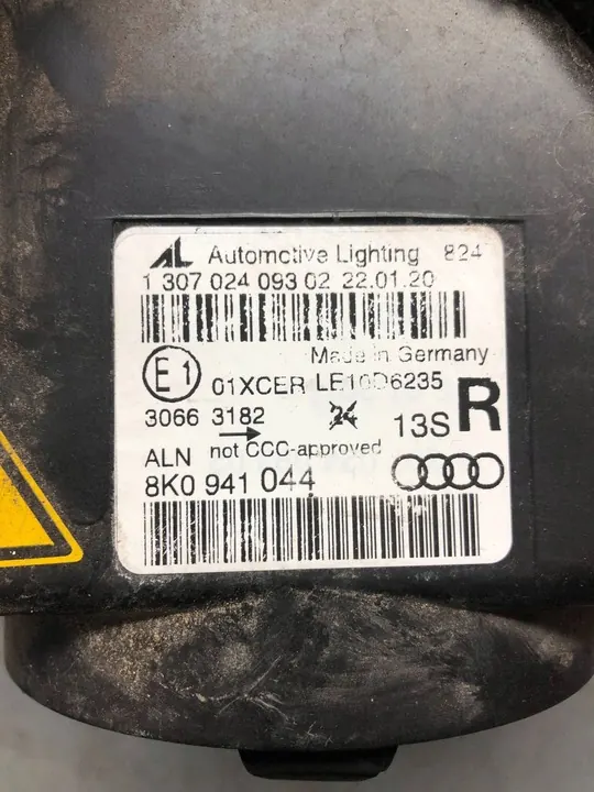 Faros Bi-Xenón LED Derecho para Audi A4 B8 8K0941044 image 9