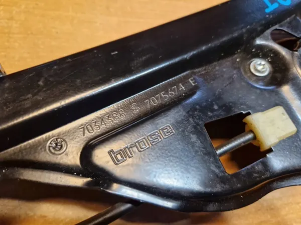 Mecanismo de janela traseira direita BMW 5 E60 E61 7034388 image 5