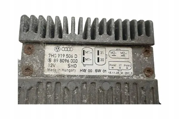 Relais de ventilateur radiateur VW OEM 7H0919506D - 2.5L Diesel image 2