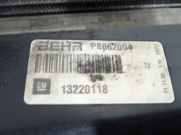 KYLARE OCH FLÄKTSET OPEL INSIGNIA A 2.8 T AUTOMAT image 5