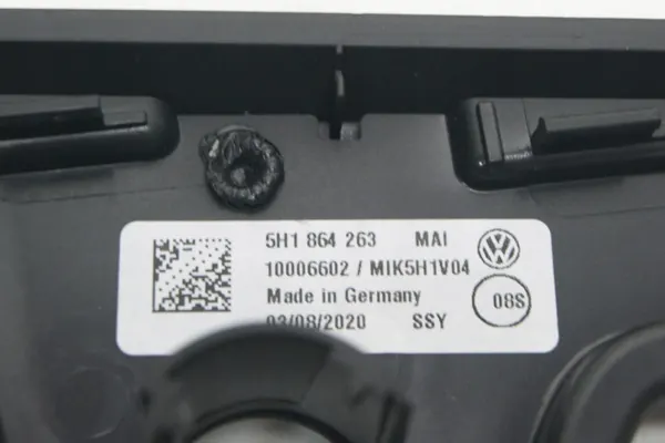 Cobertura VW OEM 5H1864263 - Peça original usada image 3