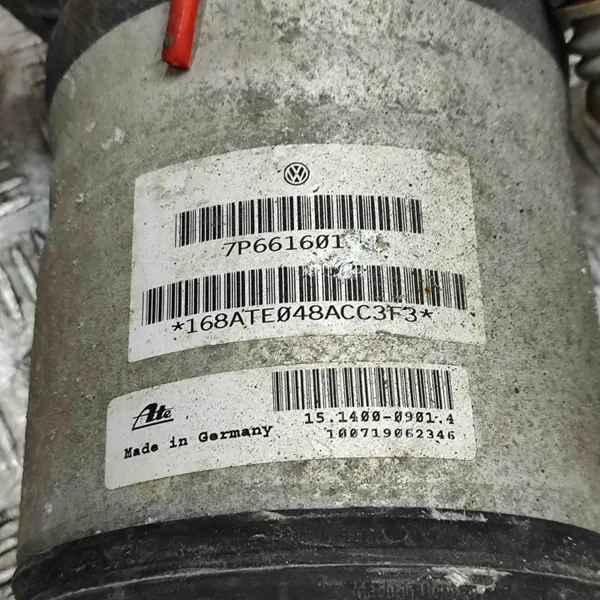 Amortecedor pneumático traseiro esquerdo OEM 7P6616019G VW Touareg image 6