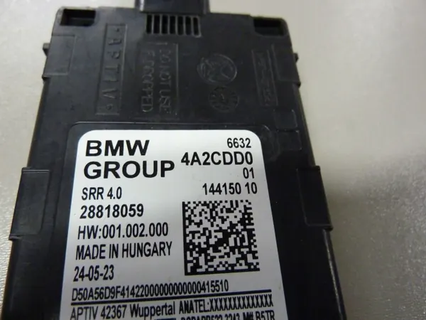 Sensor de Assistente de Mudança de Via BMW OEM 4A2CDD0 28818059 image 3