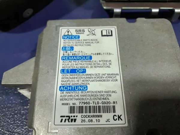 Console airbag OEM Lochow-328822- pour Honda Accord VIII image 10