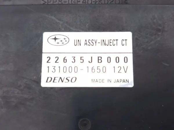 Controlador inyector Toyota GT86 2016 OEM 22635JB000 image 6