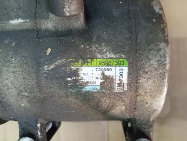 Compressore AC Chevrolet Aveo T250 1.2 OEM 95967303 image 4
