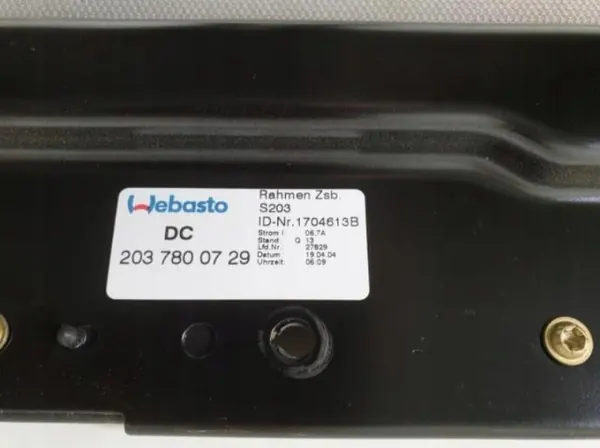 Gebruikt schuifdak OEM 2037800729 voor Mercedes W203 Station image 4