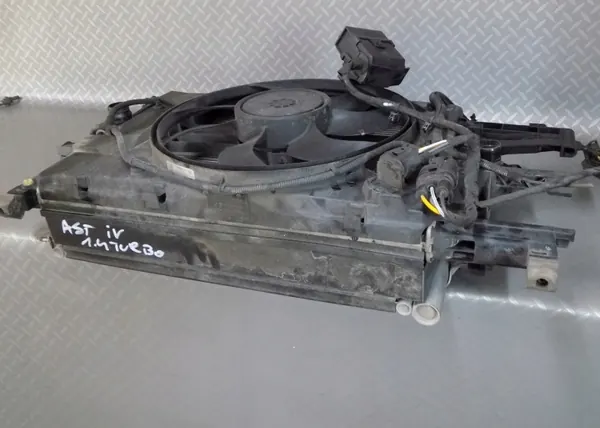 Opel Astra IV J 1.6 Turbo Radiator Ventilator Set OEM image 5
