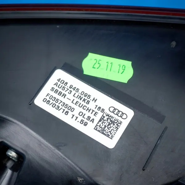 Luz trasera izquierda de aleta MATRIX Audi A7 S7 RS7 4G8 image 6