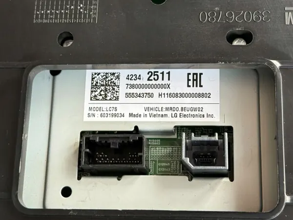 OEM 42342511 radio-näyttö Opel Astra K 2016 image 5