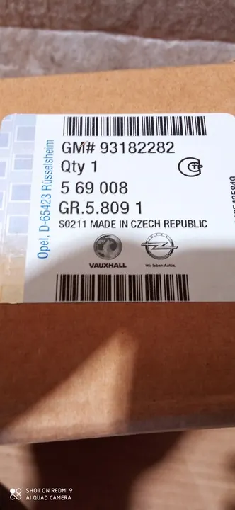 Remschijven + Blokken Voor Opel Vectra Astra Calibra OEM image 3