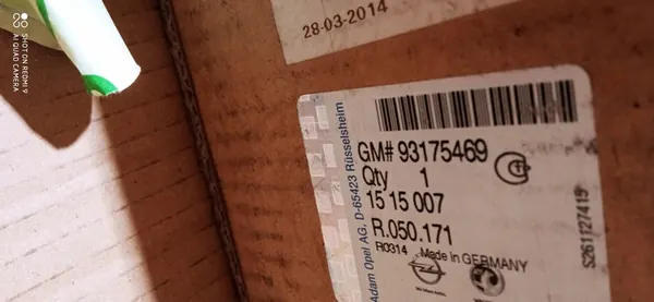 Remschijven + Blokken Voor Opel Vectra Astra Calibra OEM image 4