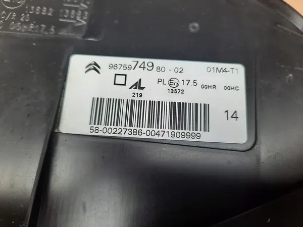 Faros Izquierdo Citroen C4 Picasso II Original image 5