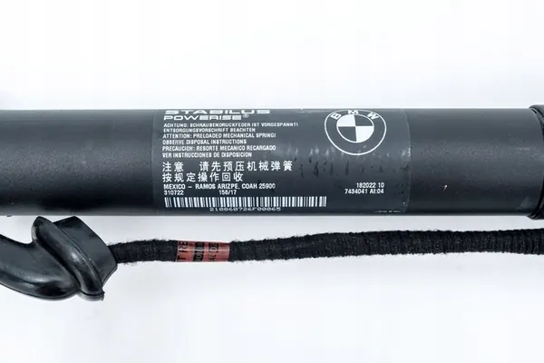 BMW X5 F15 Vänster Baklucka Ställdämpare 7434041 image 2