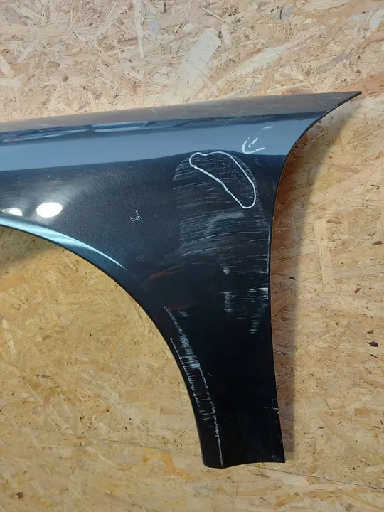 Fram vänster skärm Porsche 911 997 2004- Svart OEM 99750303100 image 3