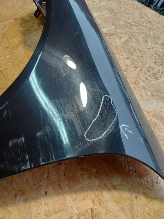 Fram vänster skärm Porsche 911 997 2004- Svart OEM 99750303100 image 4