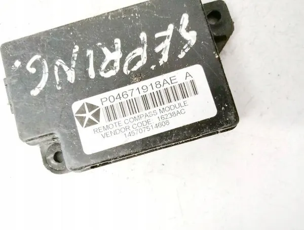 ECU Dodge Caliber 2007 1.8L p04671918ae image 3