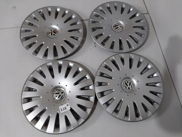 4x VW Passat B6 Farmari 2.0 TDI 16" Pölykupit OEM 3C0601147D image 2