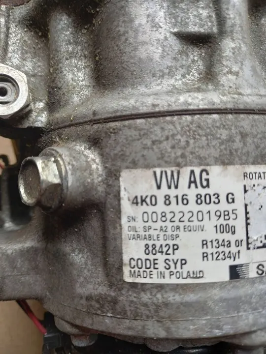 Compressore A/C Audi A6 A7 C8 4K0816803G image 4