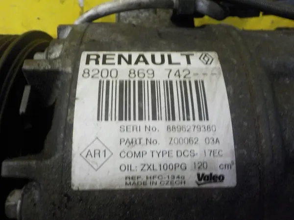 Compressore aria condizionata Renault Megane III Scenic 2.0 CVT 8200869742 image 5