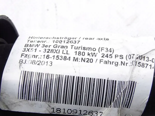OEM 4090437 Bakre Stötdämpare för BMW 3 GT image 5