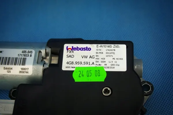 Audi Schiebedachmotor OEM 4G8959591A - Gebraucht image 3